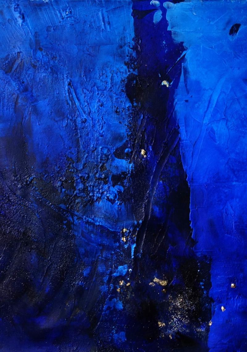 Geheimnisvolles Blau