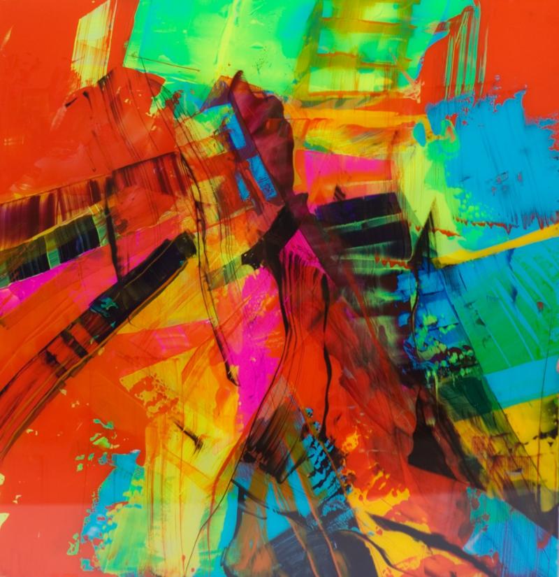 Malen auf Acrylglas - Hinterglas