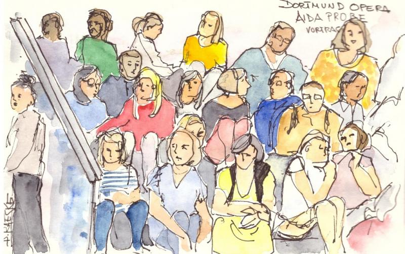 Spaß am Urban Sketching