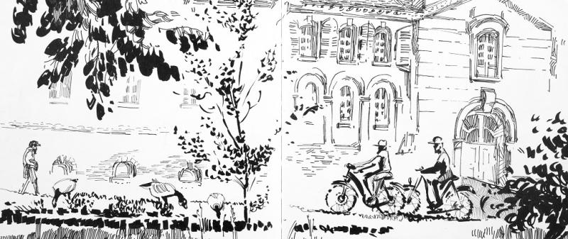 Monochromes Sketching
